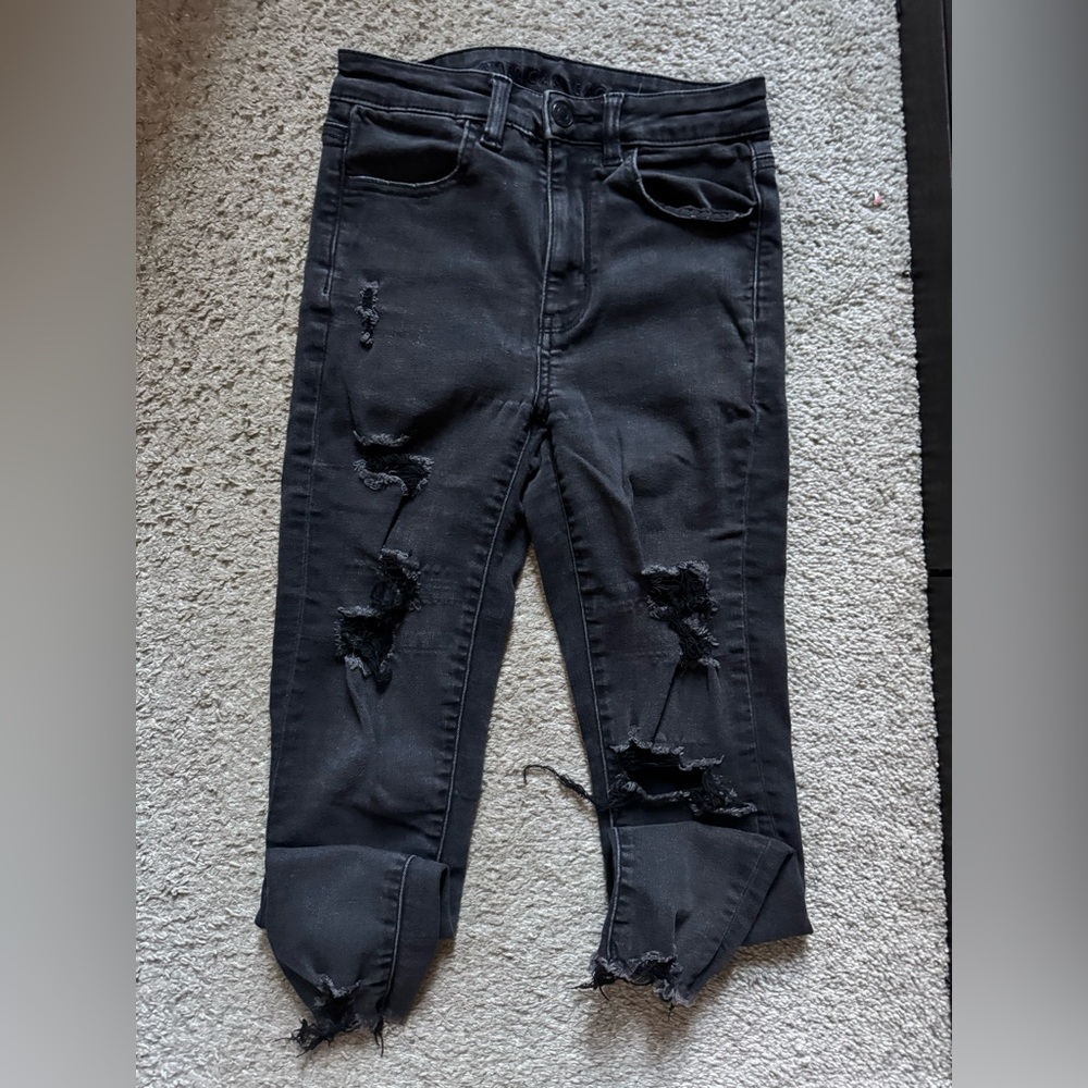 Super High Rise Skinny Crop Jegging